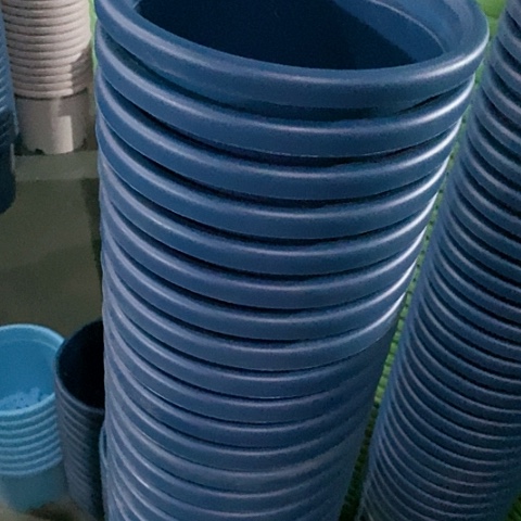 树脂微瑕3号10个无托藏青