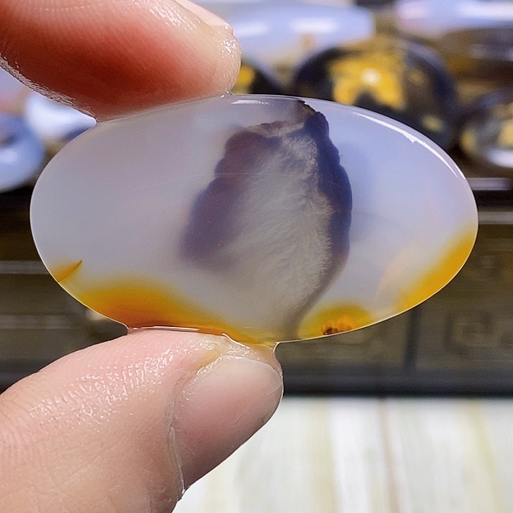 未镶嵌颈饰玛瑙/玉髓