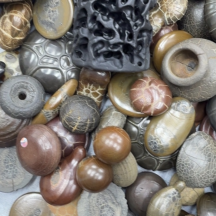 正***量石材龟纹石付去吧哥