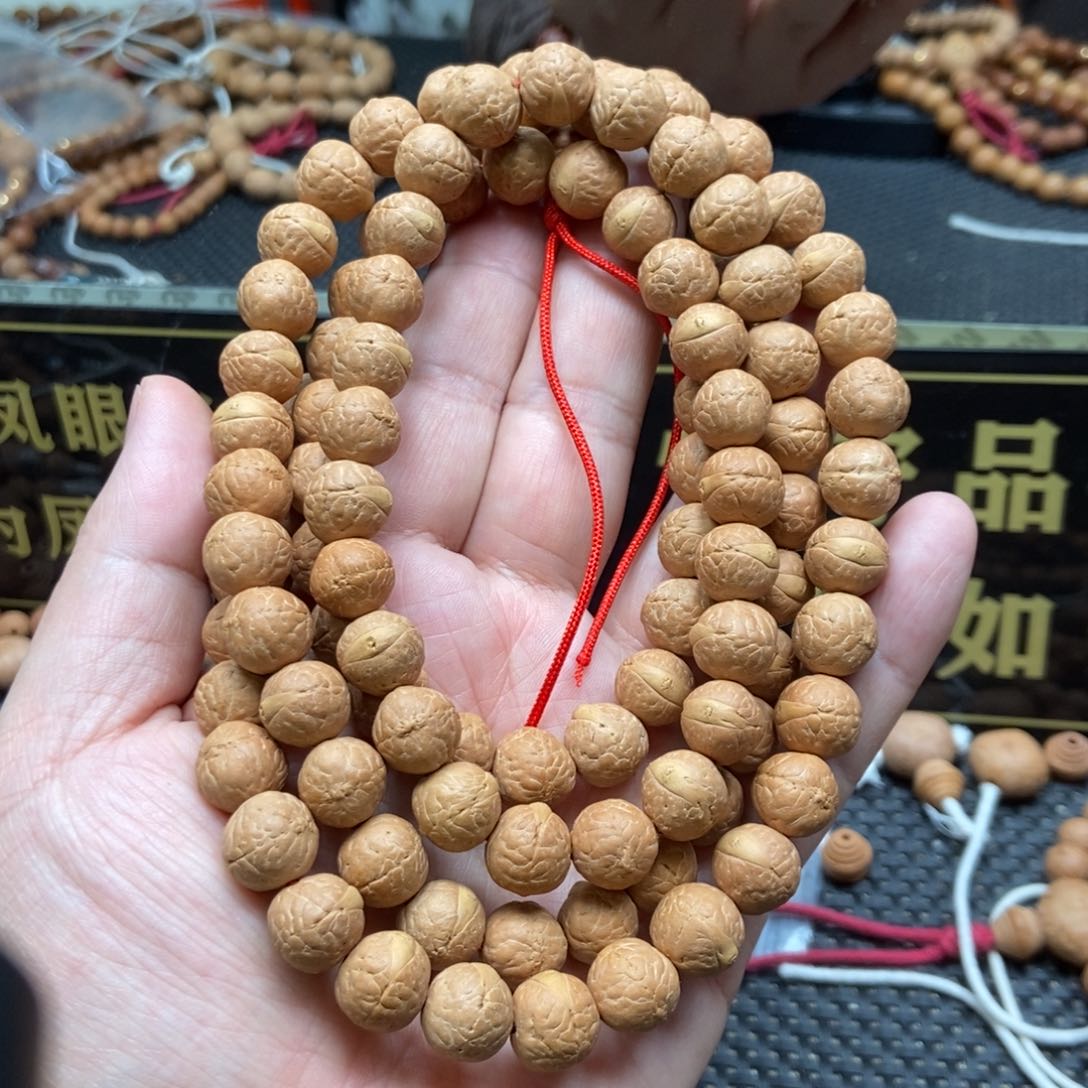 凤眼菩提吊坠11.5长串108