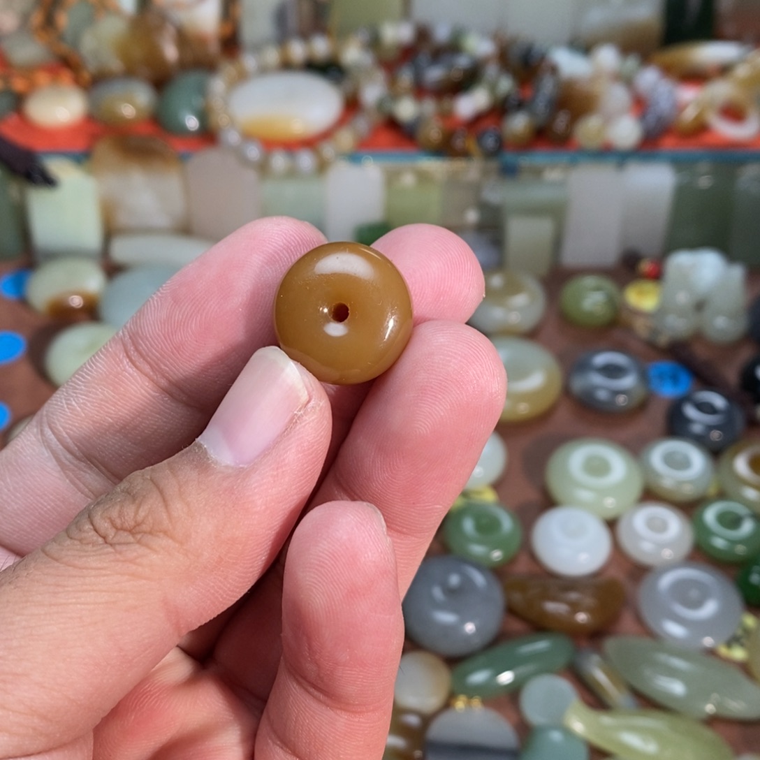 翻****和田玉未镶嵌吊坠(不含链)