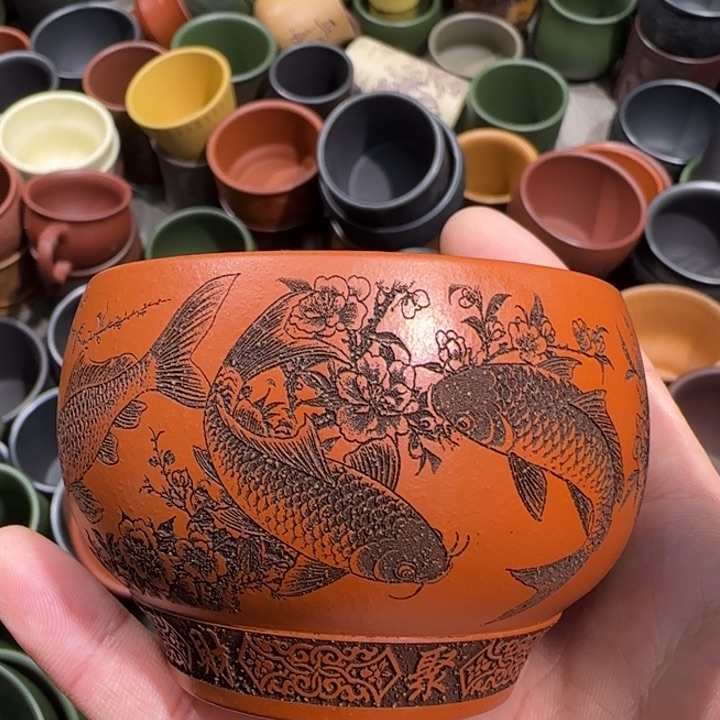 茶杯紫砂全手工制作工艺