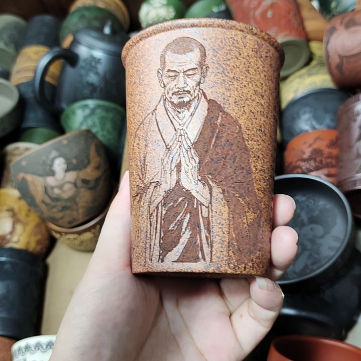 茶杯紫砂宜兴原矿紫砂正品