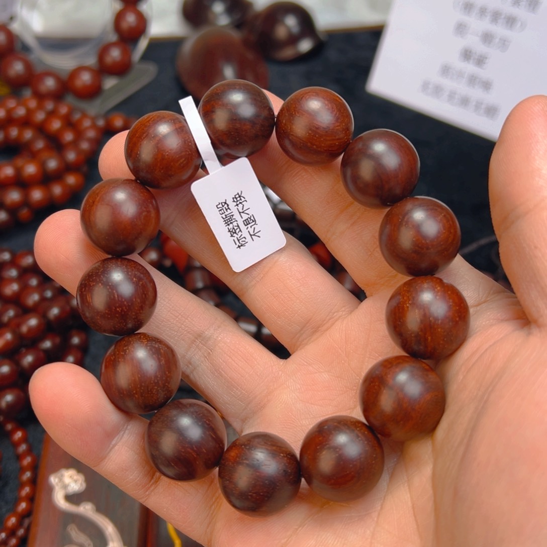 小叶紫檀手串/手链原汁原味1.8