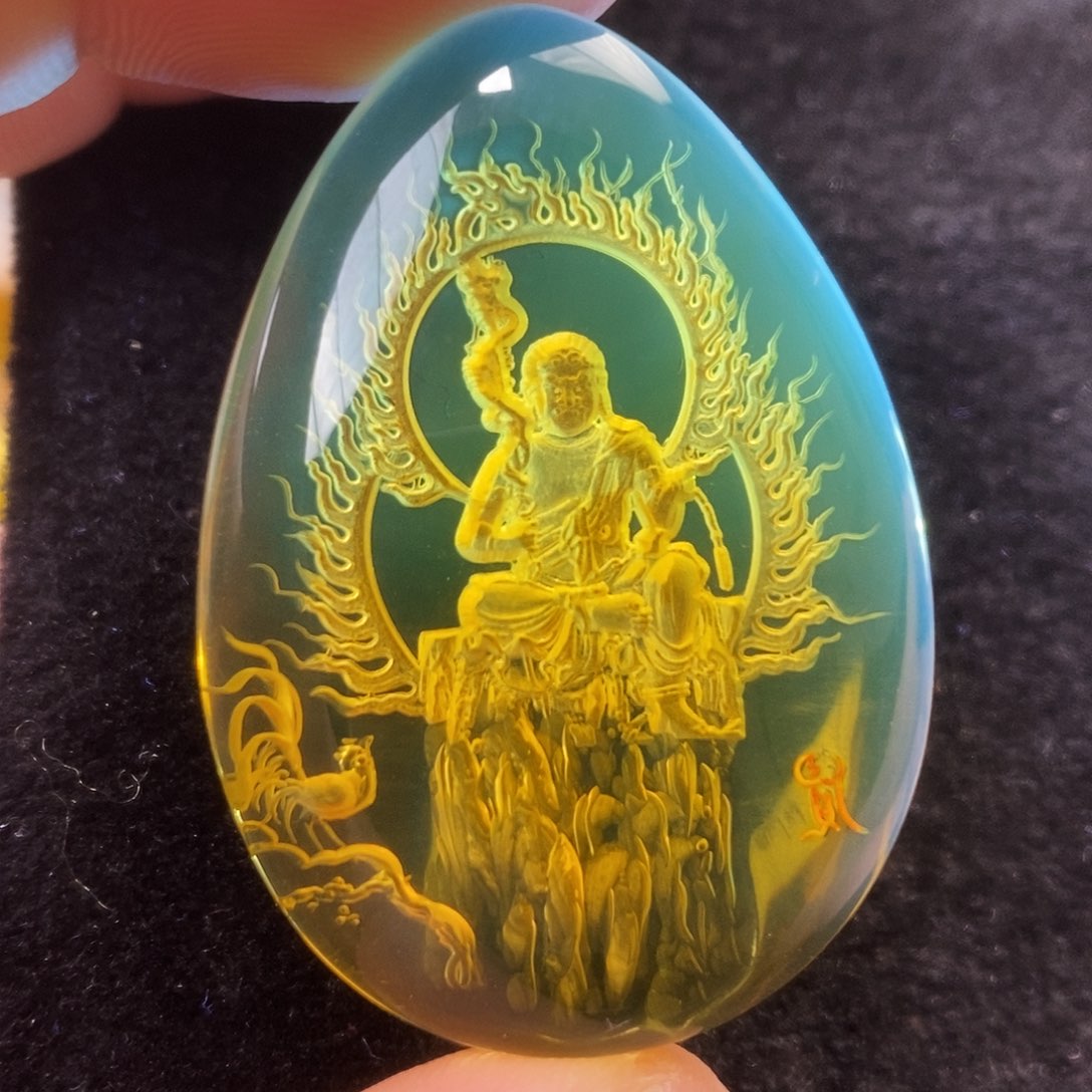 金珀未镶嵌吊坠(不含链)