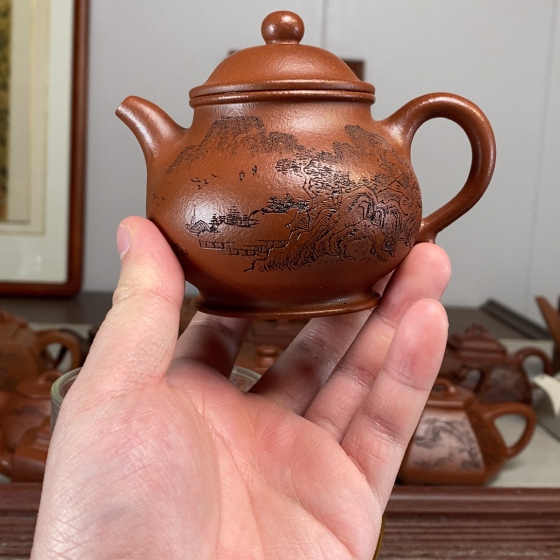 茶壶紫砂原矿泥料传统工艺制作