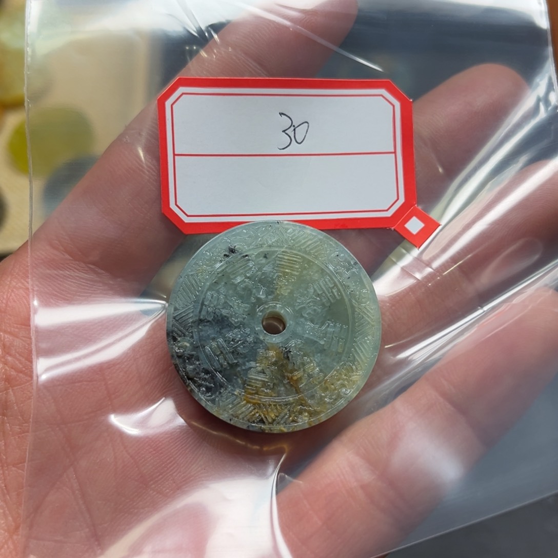 岫玉颈饰合金如**事