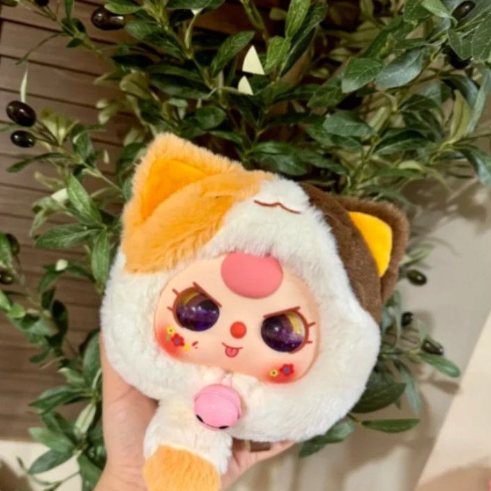 招财猫拉链包系列毛绒盲盒可作斜挎包