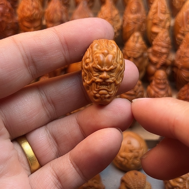 用***6吊坠橄榄核20龙三通