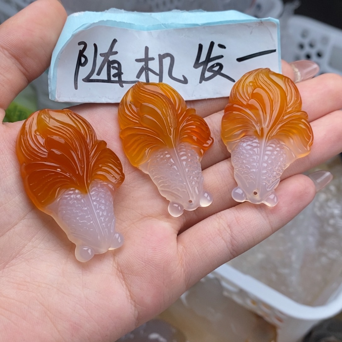 玛瑙/玉髓未镶嵌颈饰