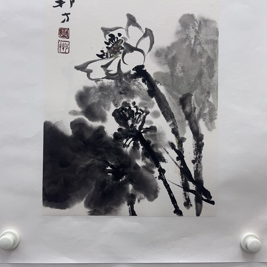 国画莫邦才美术馆福利作品