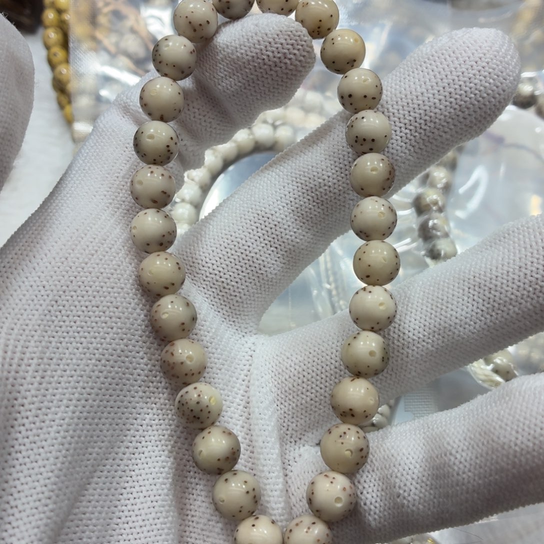 星月菩提手串白冰8圆