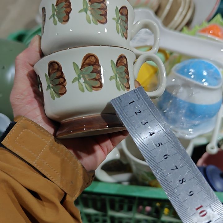 杯陶瓷杯碗盘微瑕疵介意慎拍