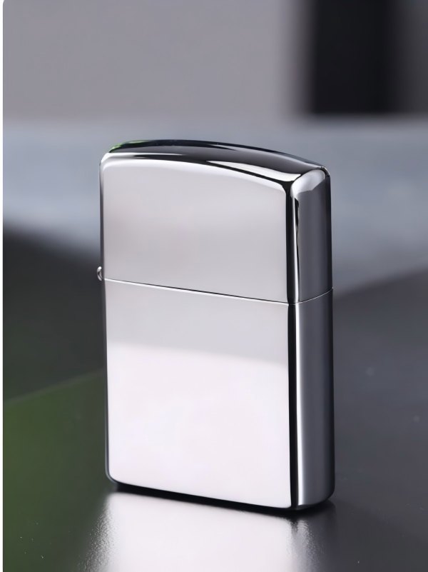 ZORRO佐罗正品金色创意高级纪念个性原装金属打火机光面雪糕银色