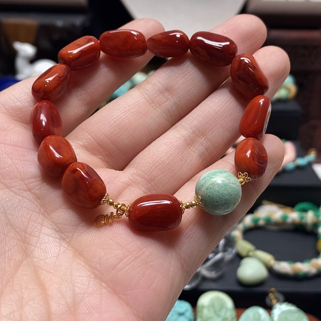 绿松石未镶嵌配饰