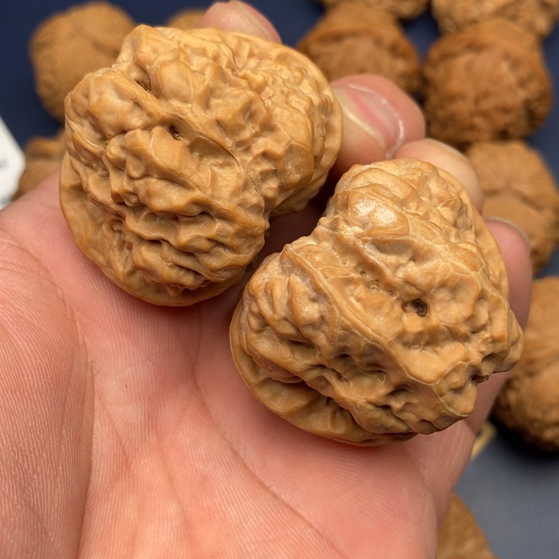 文玩核桃把件43蛤蟆头