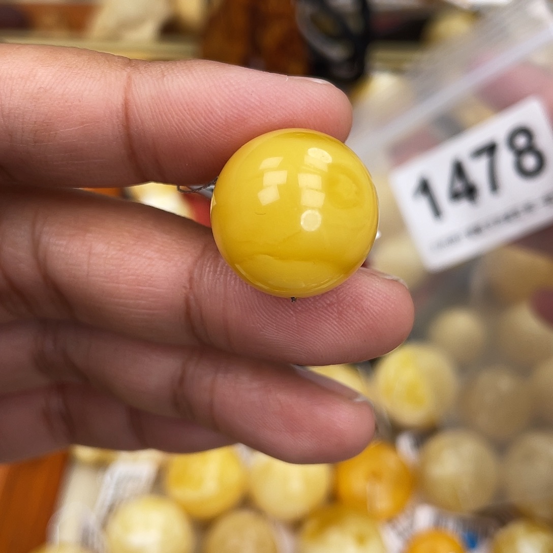 蜜蜡未镶嵌珠宝奇石沙眼19