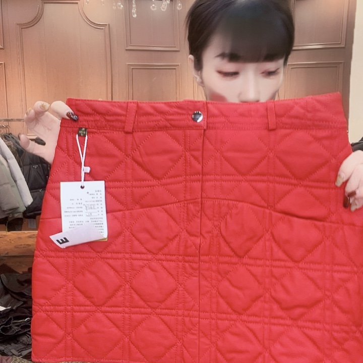 110……120斤皮短裙棉