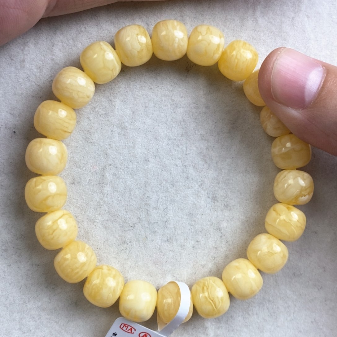琥珀手链未镶嵌阿*蜜蜡