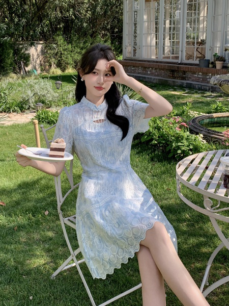 特价款中式旗袍裙8861款NO退NO换