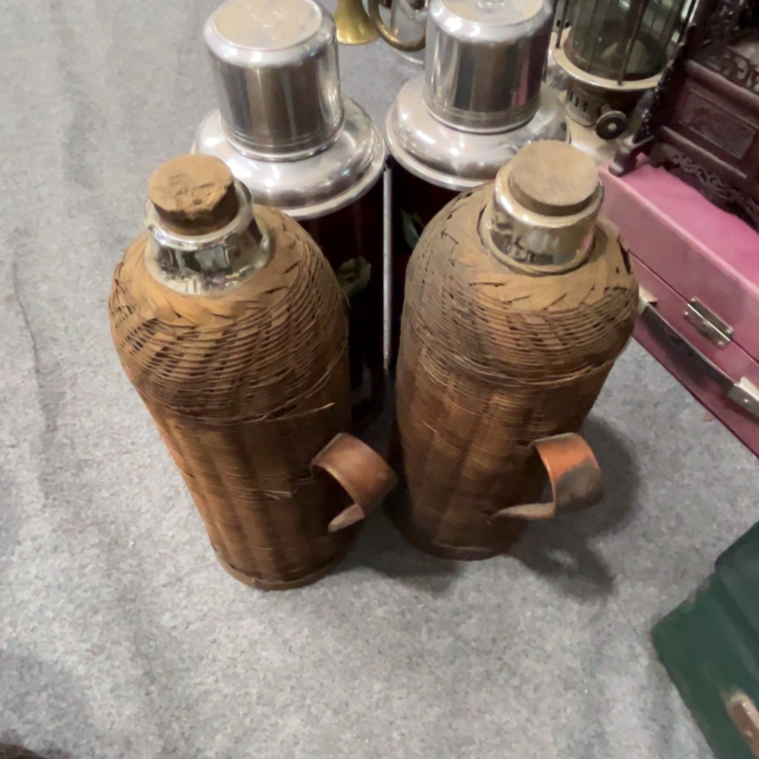 ：***屋木暖瓶四个一起完整全品