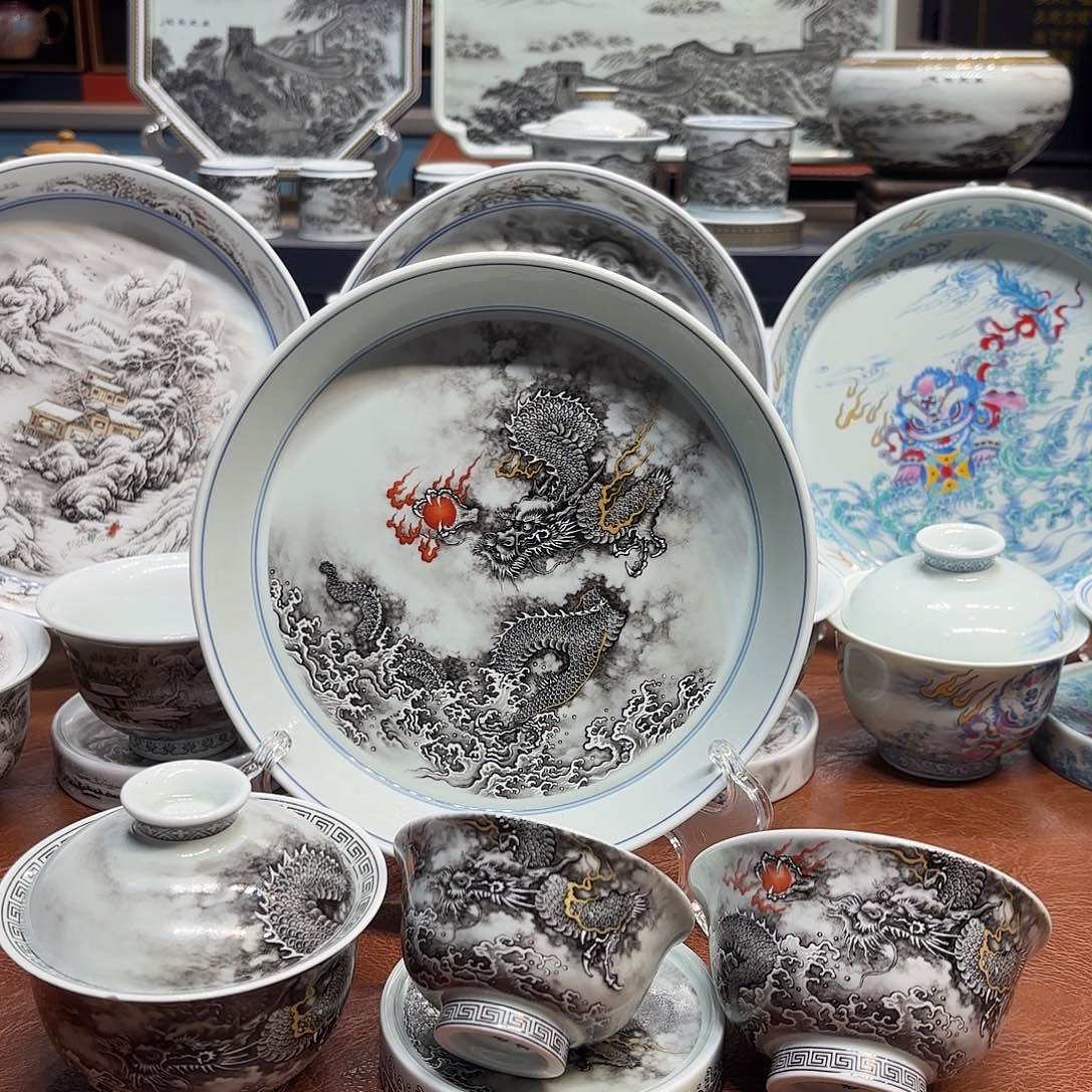 陶杯子景德镇陶瓷艺术展