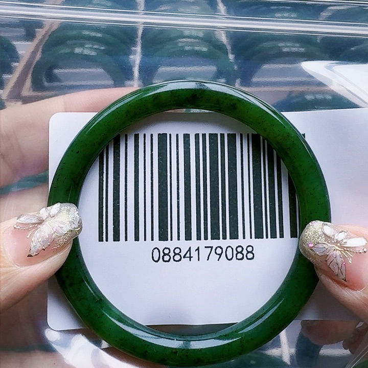 和田玉（碧玉）手镯未镶嵌5253