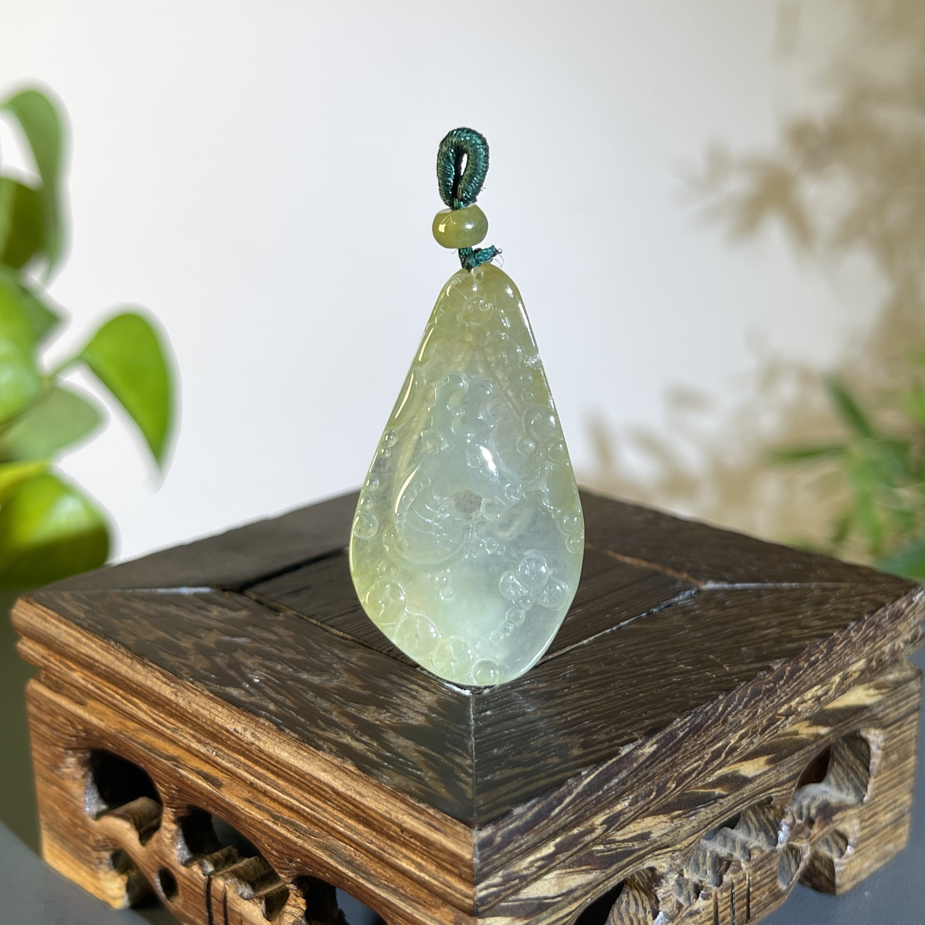 JTW16-67 天然缅甸A货翡翠  一路有你