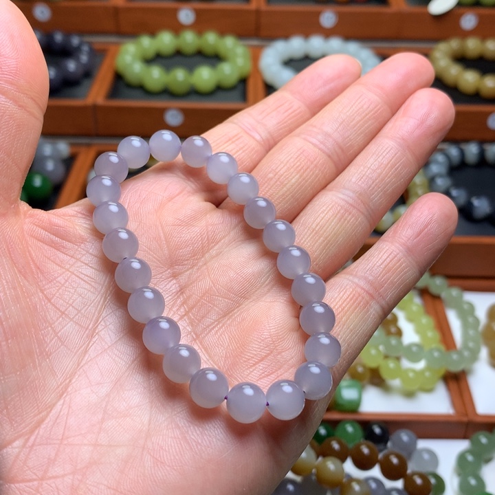 和田玉手串未镶嵌