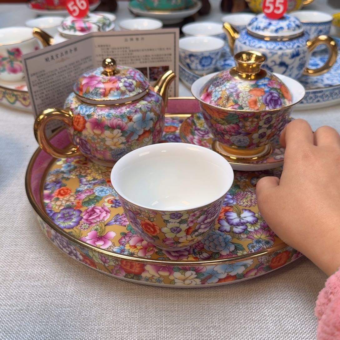 雪***花景德镇陶瓷景德镇瓷器