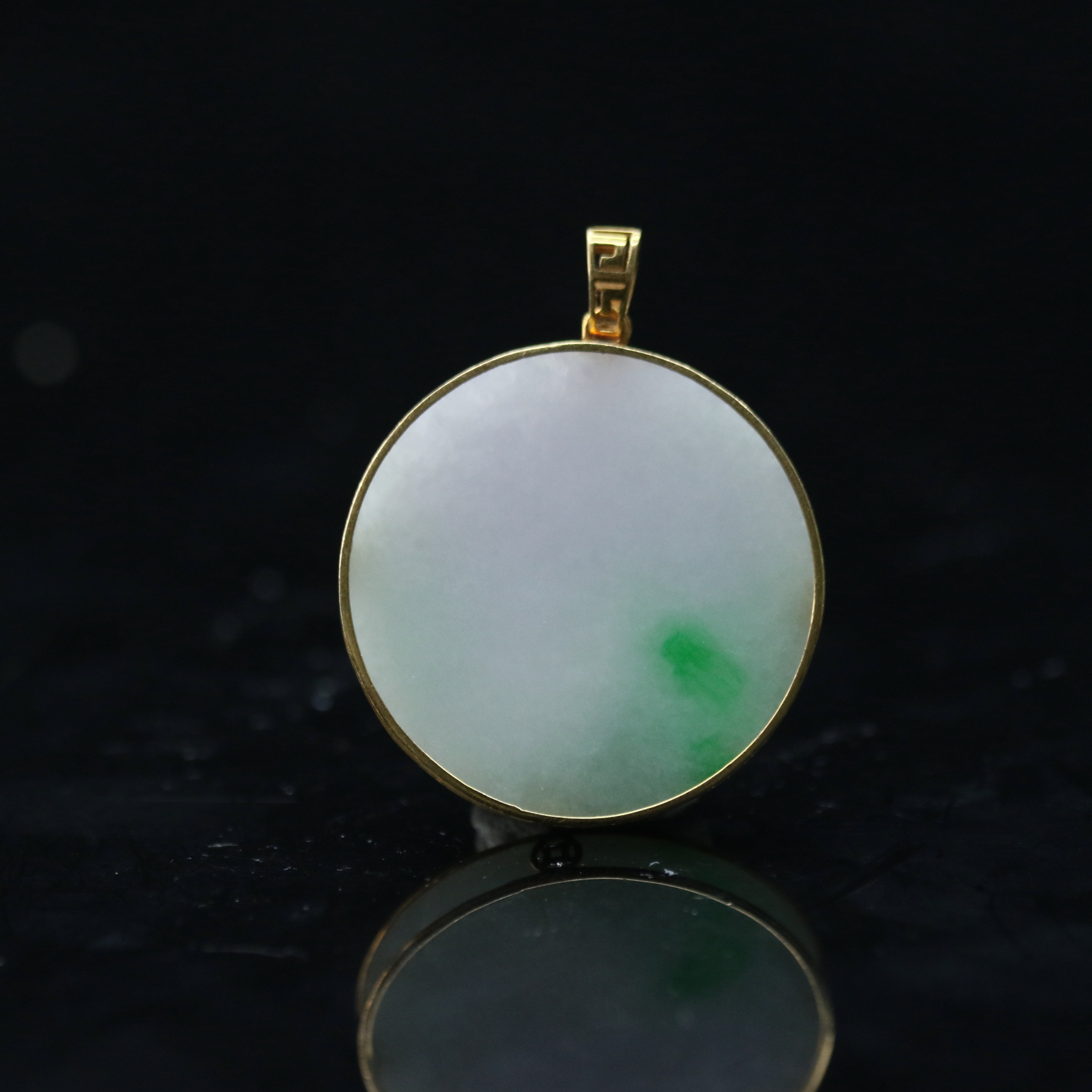 3天然缅甸翡翠A货18k无事牌/800853/上海嘉禾拍卖