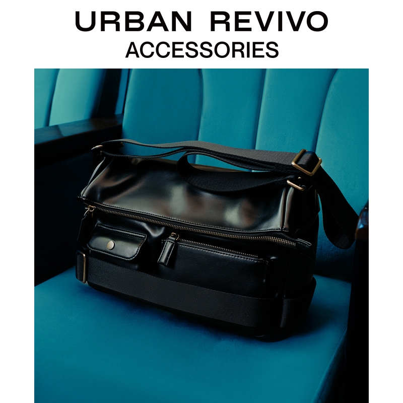 【HOT】URBAN REVIVO2025秋季新款男多口袋斜挎包UAMB50109