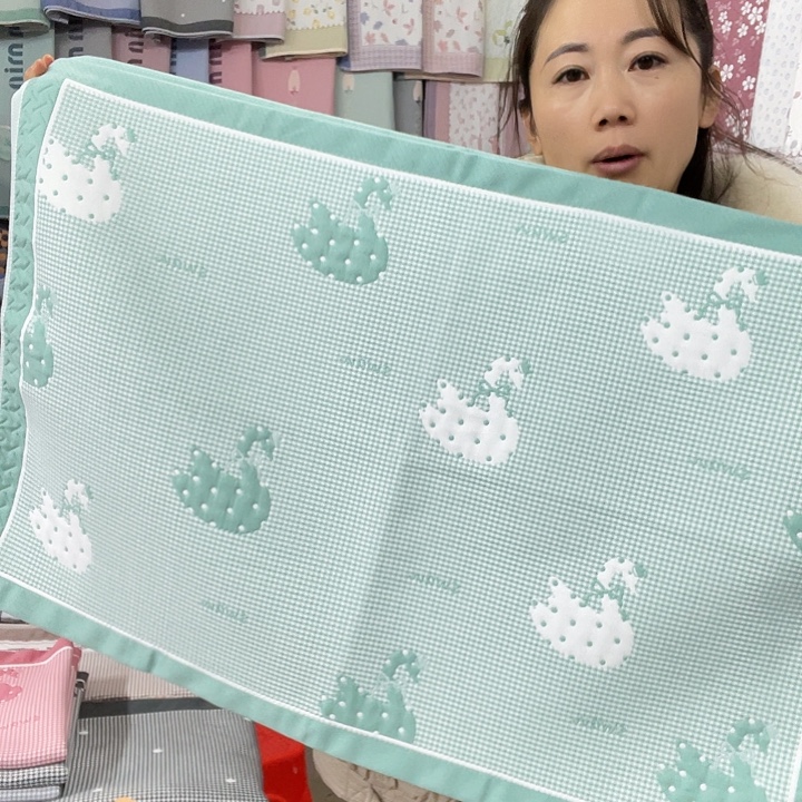 棉特价促销绿色天鹅