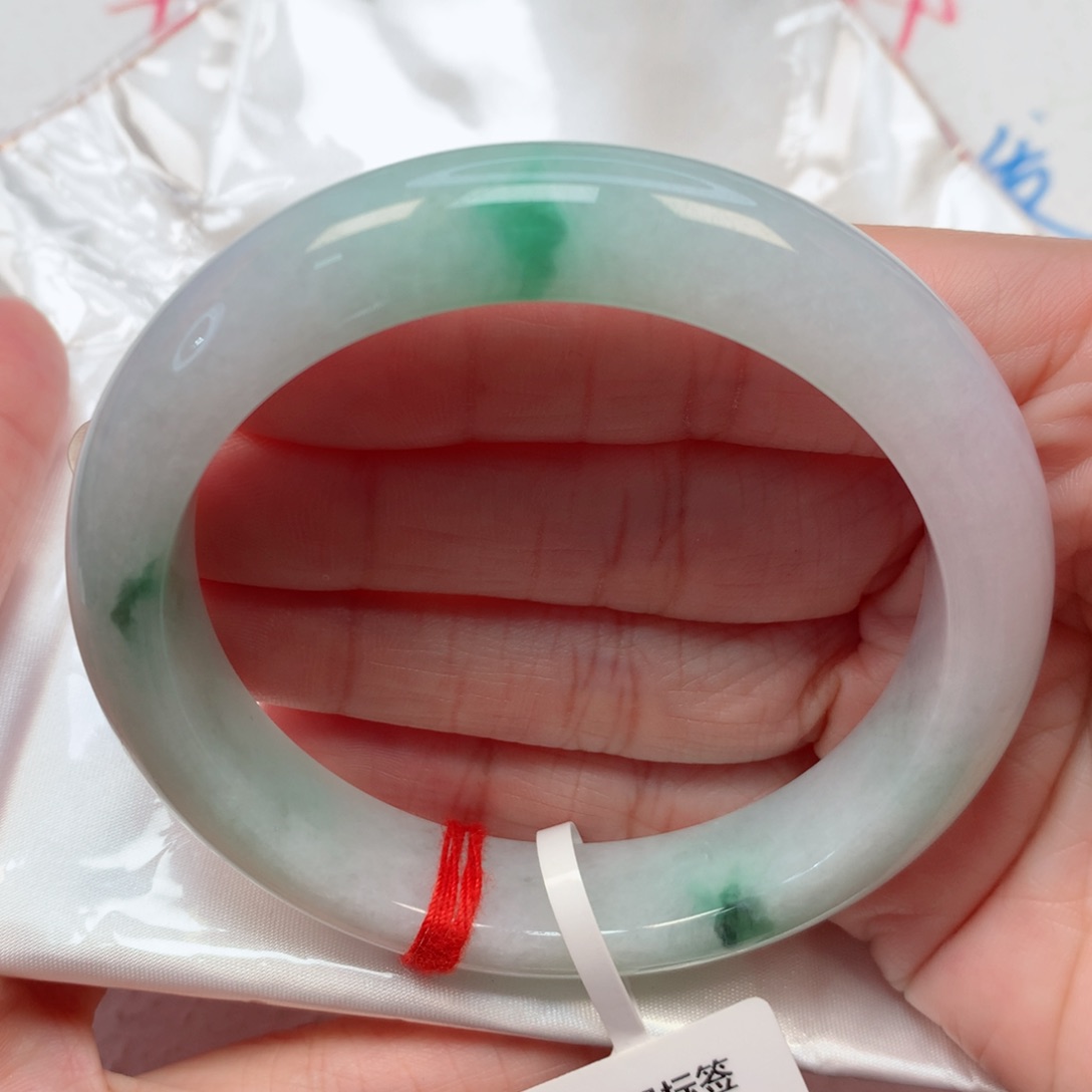 翡翠手镯未镶嵌58.5圈