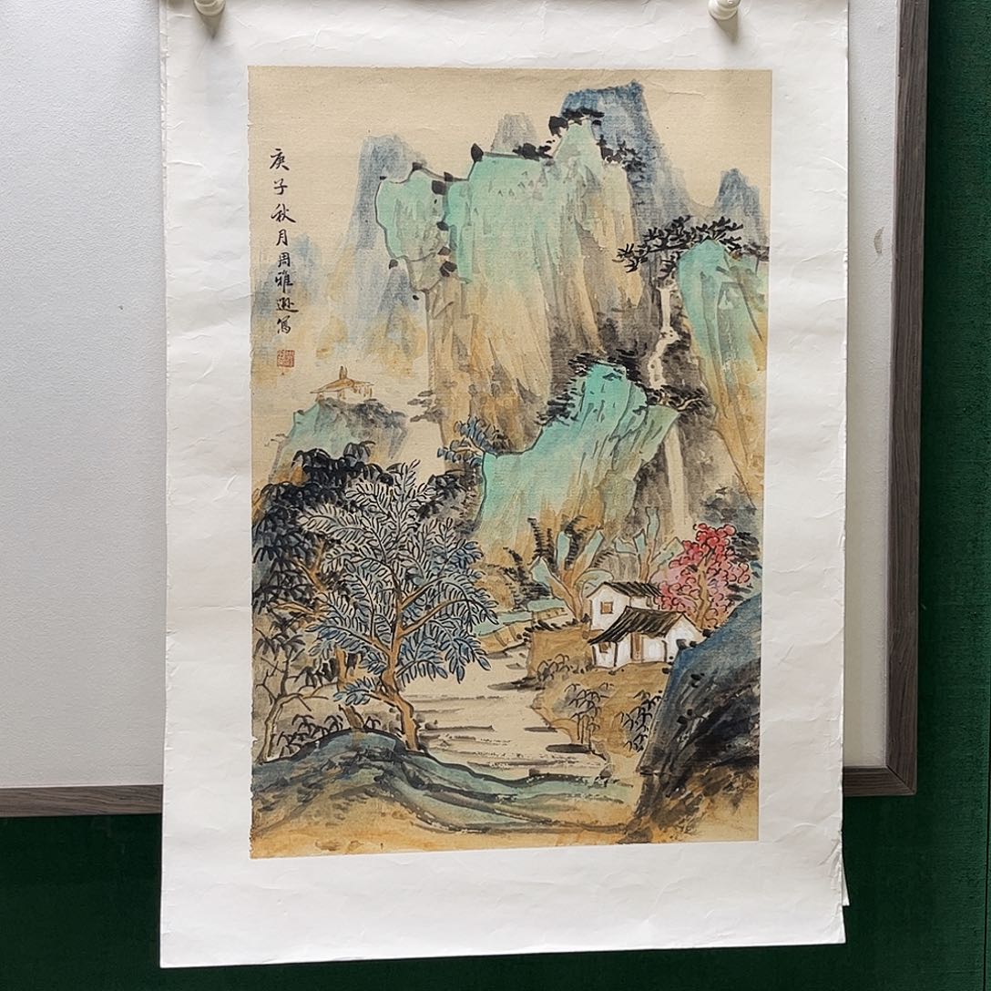 国画周雅逊老师作品画芯