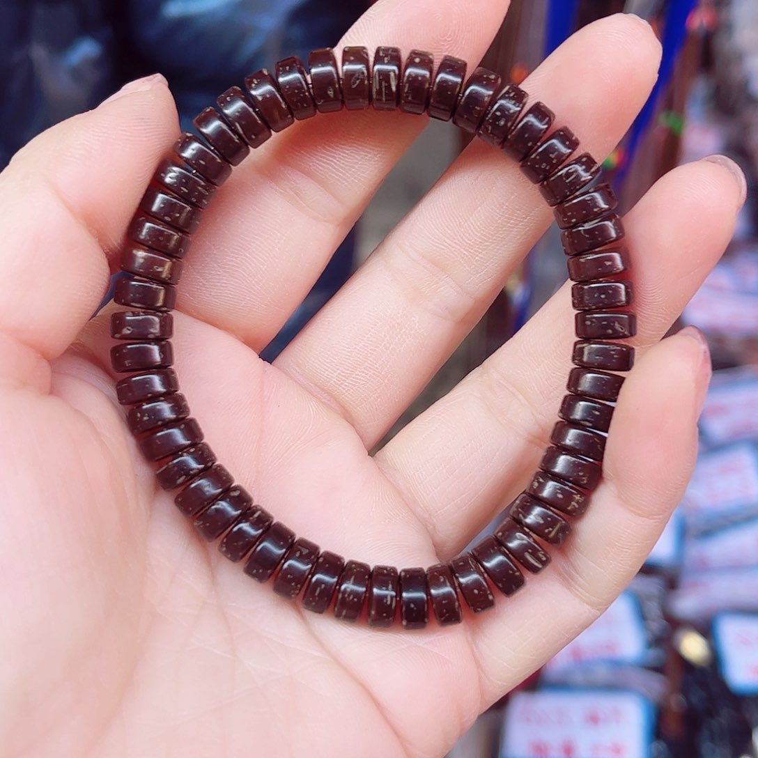 椰蒂药片手串84精品高货