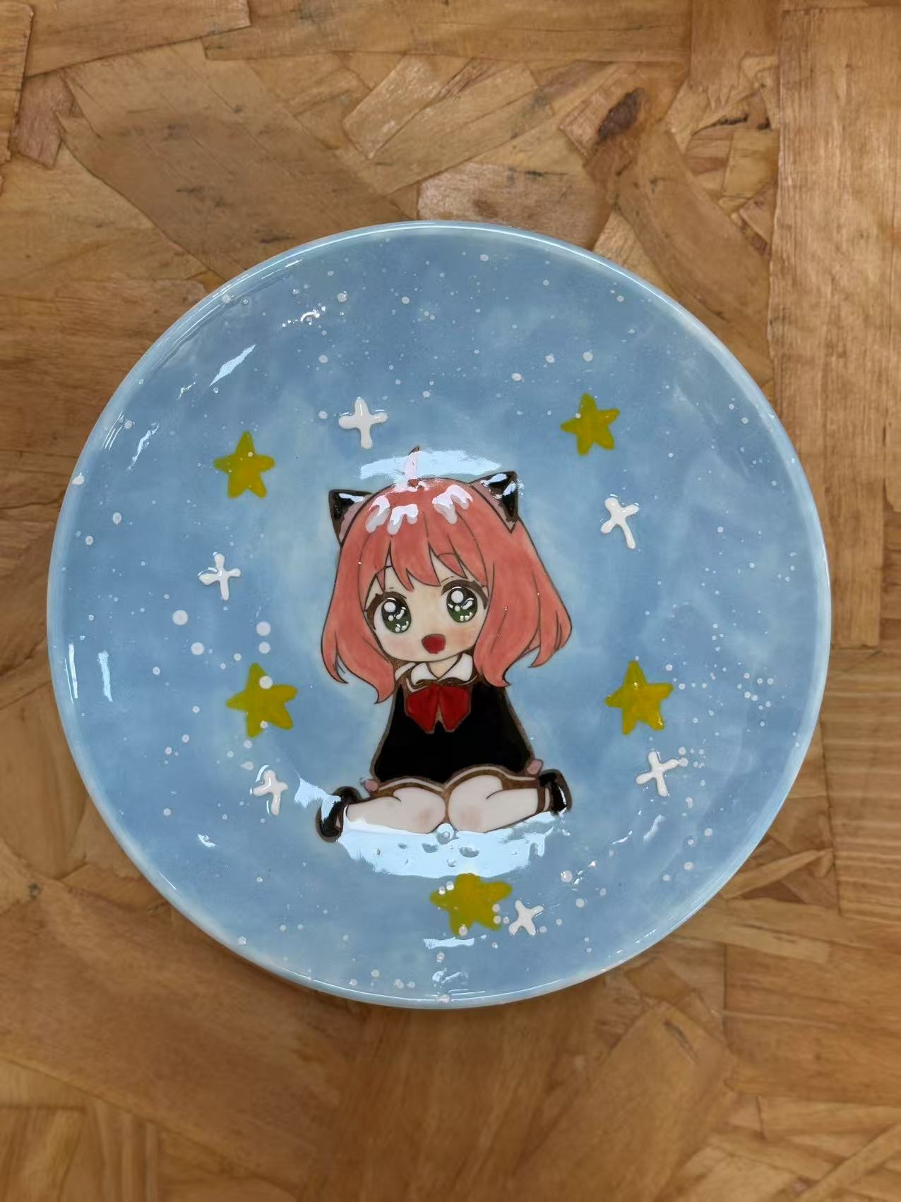 阿尼亚卡通动漫小碟子