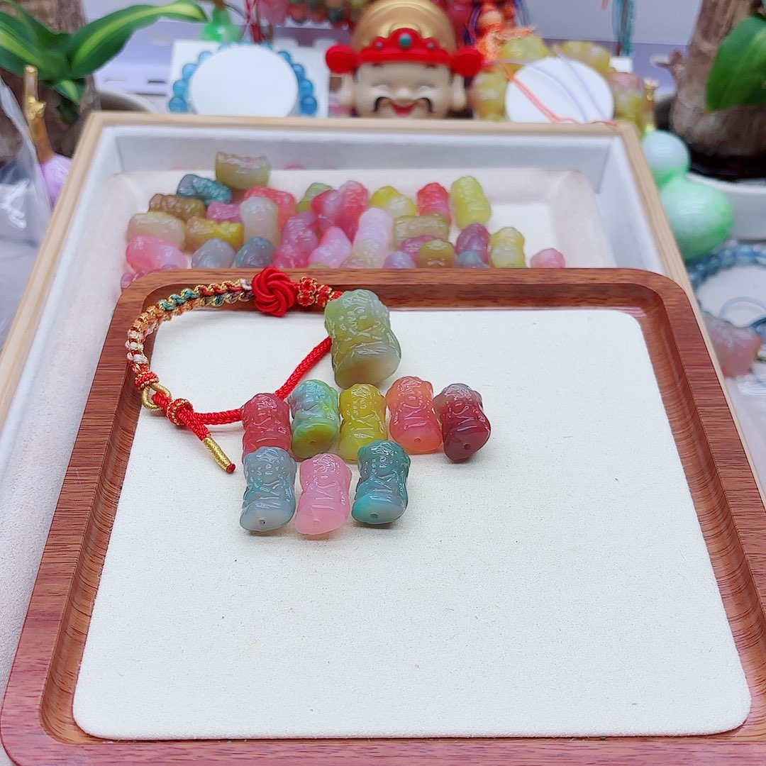 *****玛瑙/玉髓未镶嵌手链盐源9