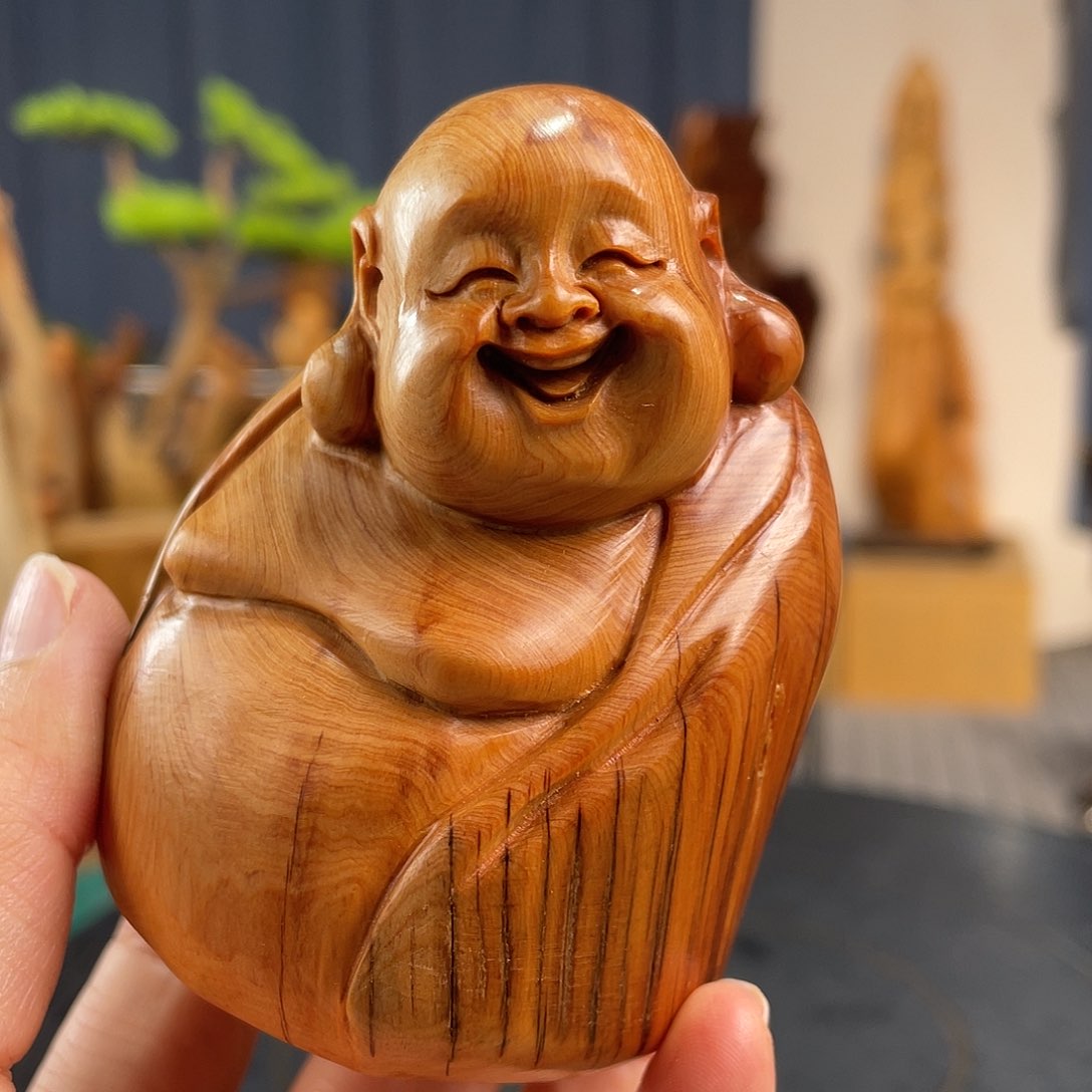 柏木（崖柏）手把件