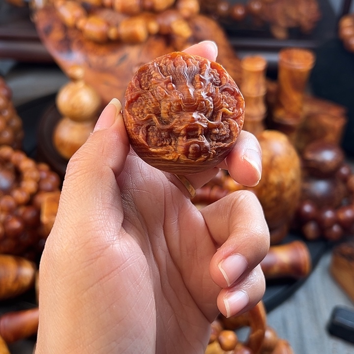 松木（琥珀木）无事牌