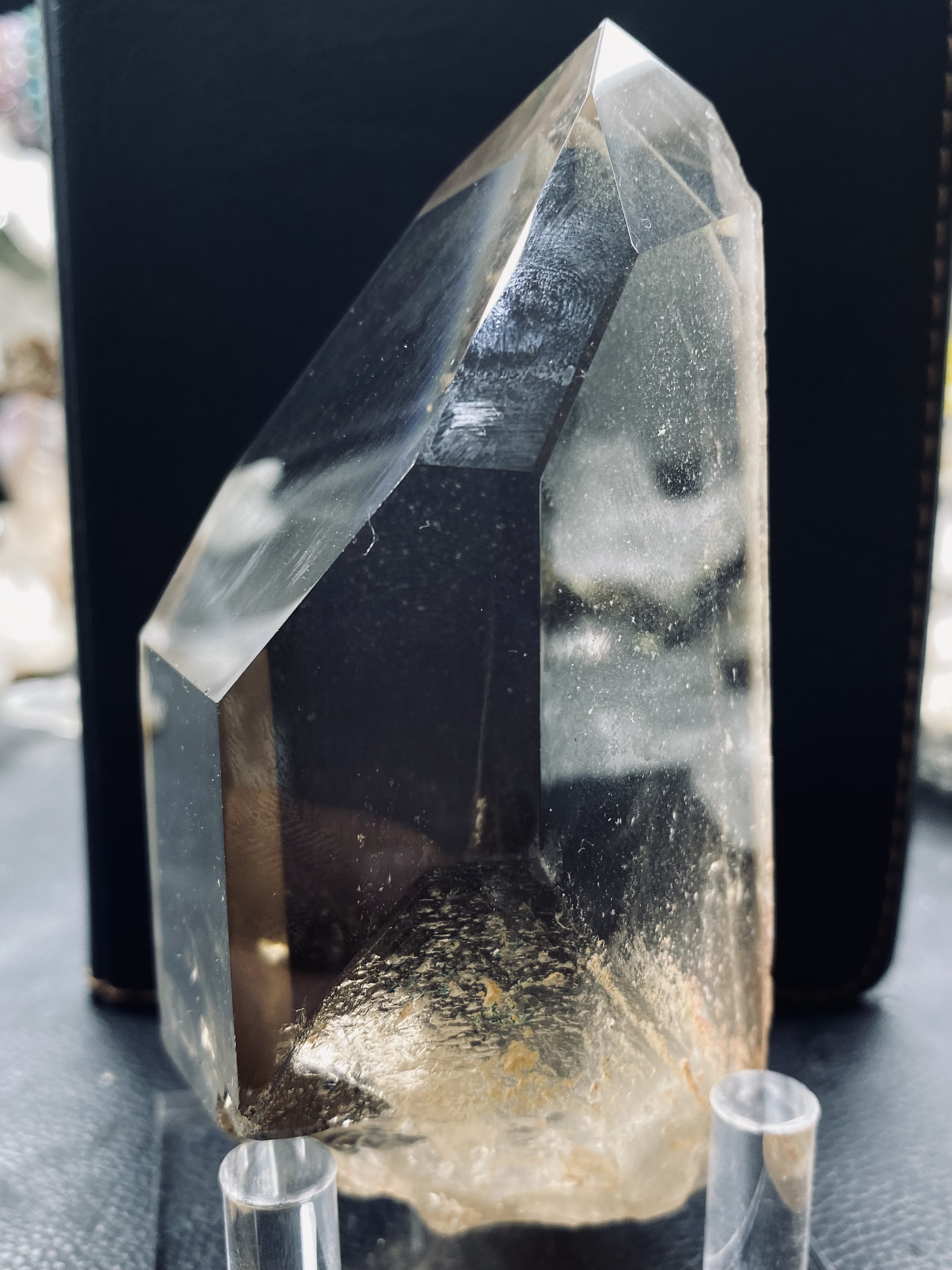 白水晶簇创意摆件 办公 居家 桌面造景奇趣  高透明水晶摆设风化