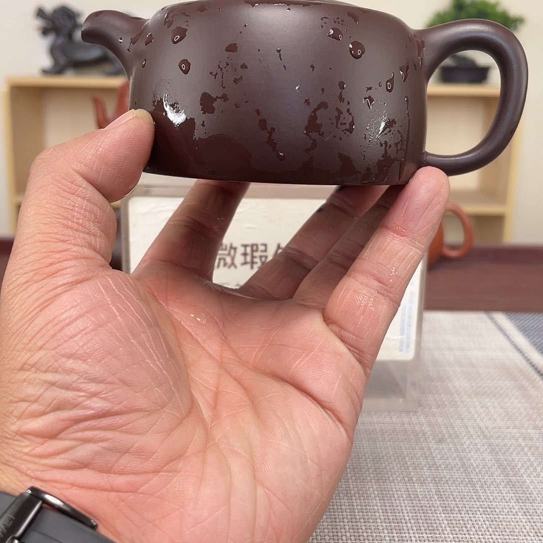 紫砂茶壶微瑕处理