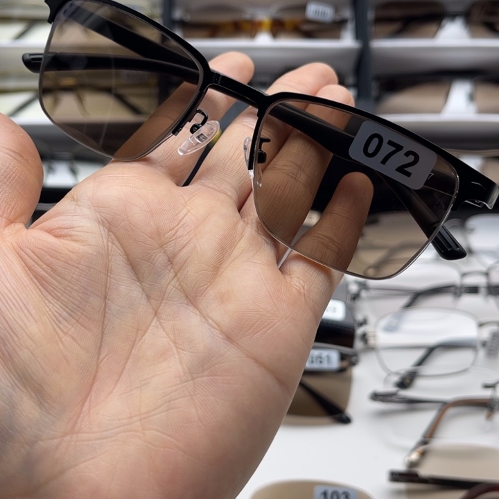 三***哥天然水晶石头眼镜