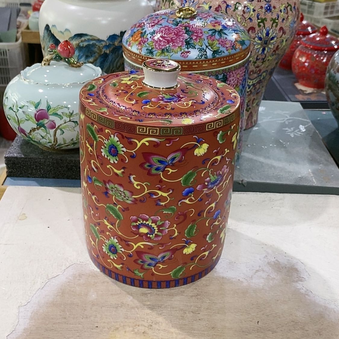 【闪购商品】罐茶叶罐陶瓷茶叶罐