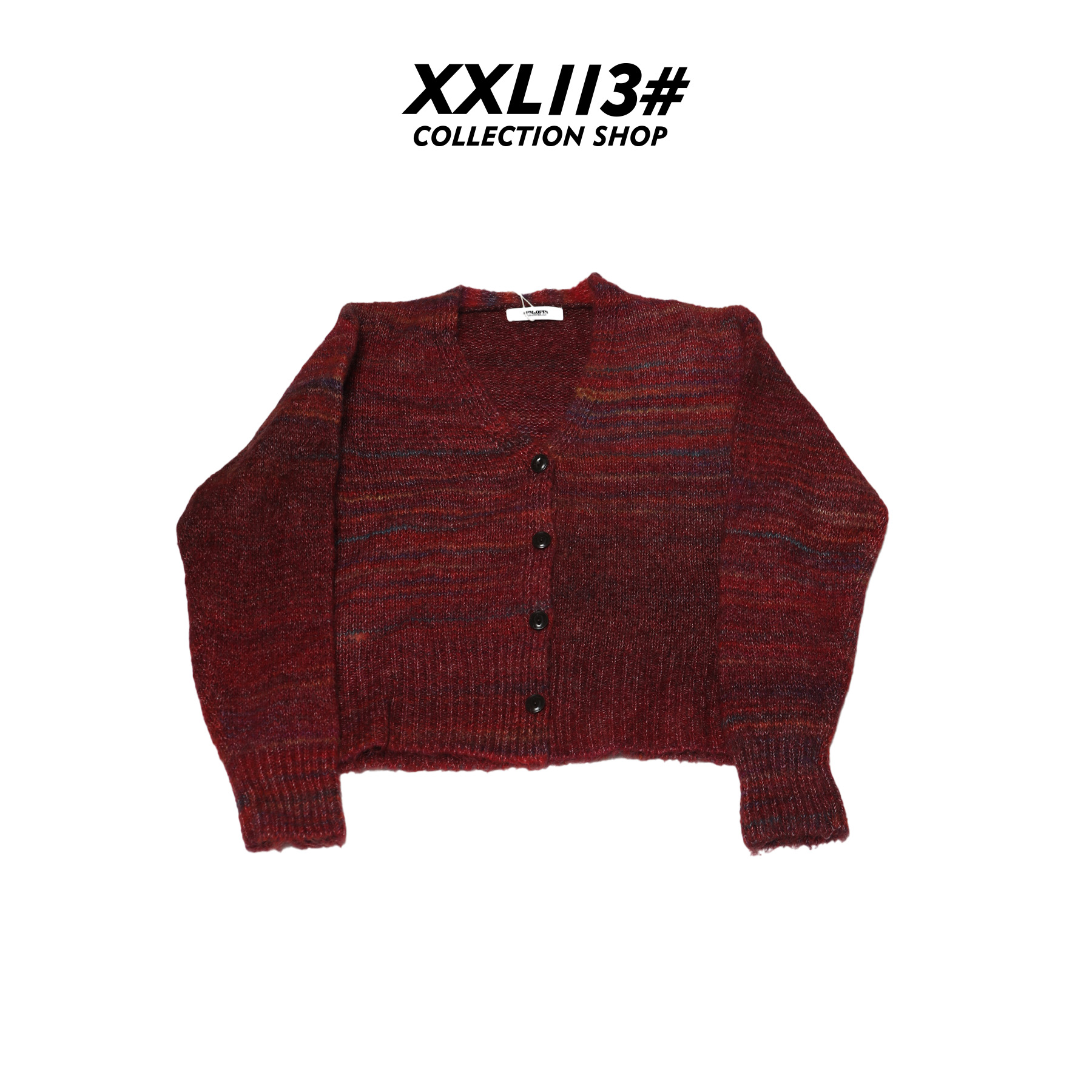 113* CENTRALIZED SHOP长袖宽松型慵懒风针织毛针织衫X5F04I7005