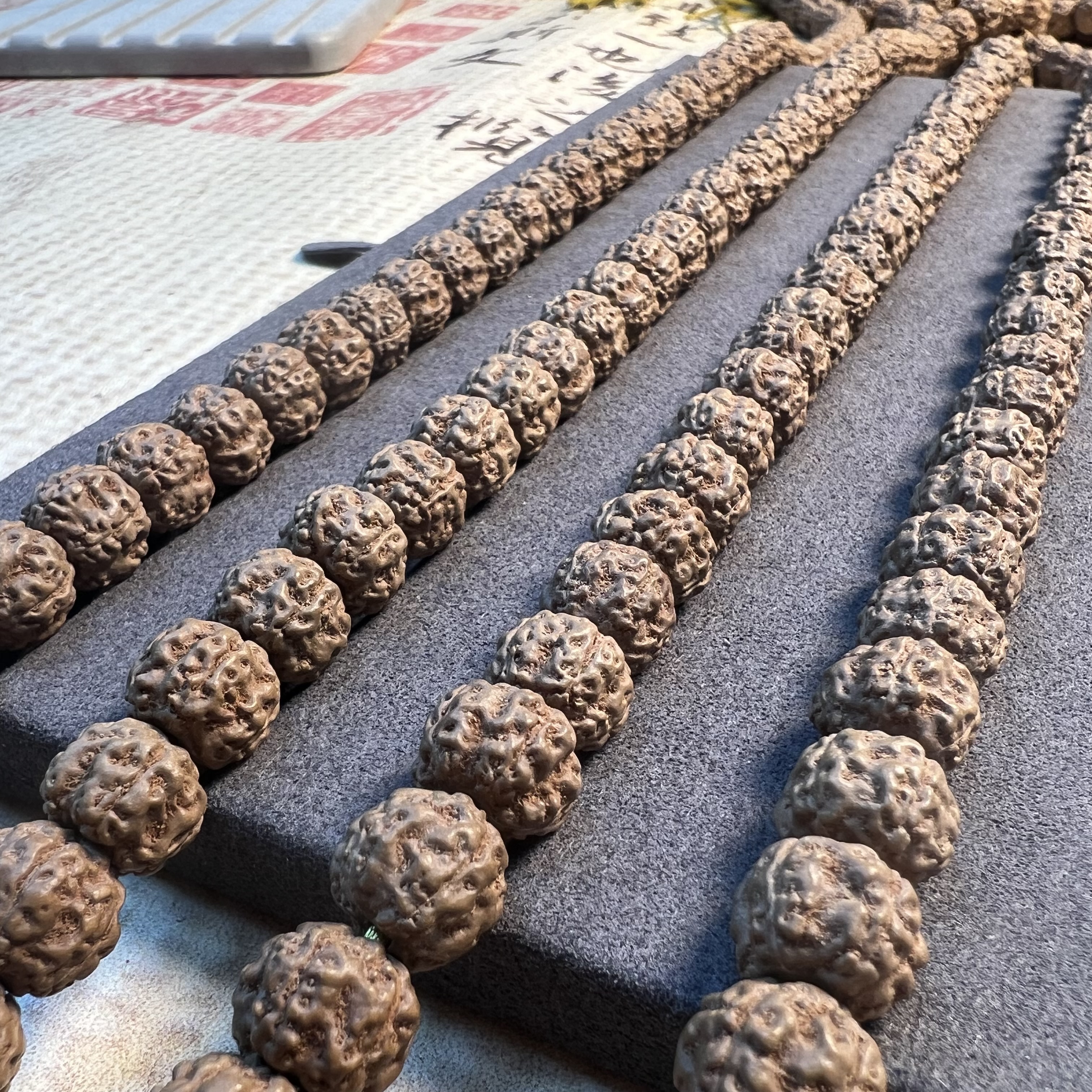 728原生态凹底梅花尺寸8-10mm