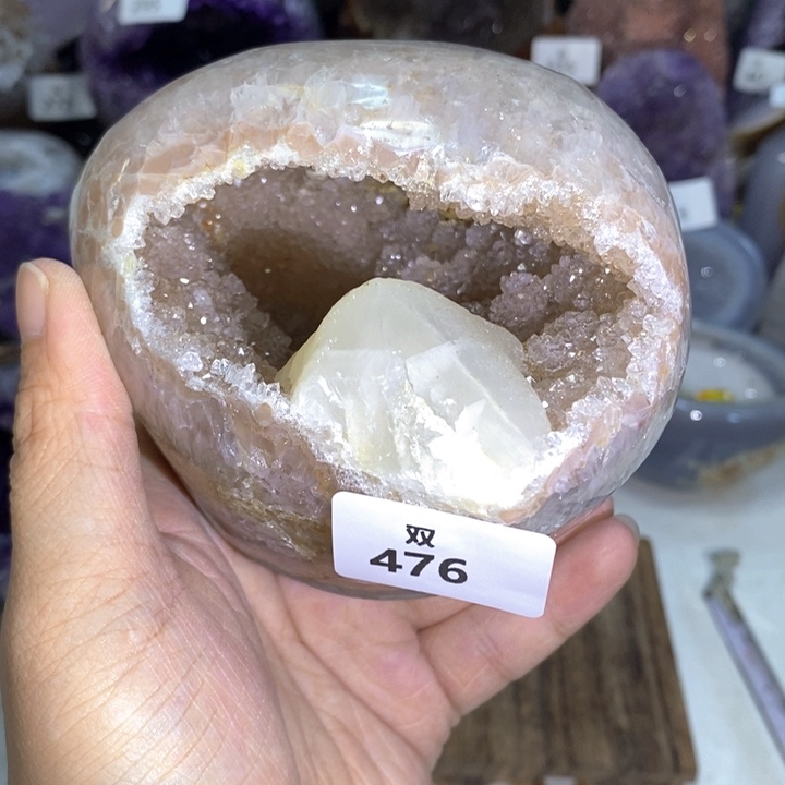 大型摆件（非配饰）未镶嵌水晶方解石