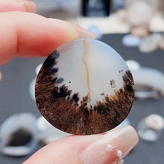 未镶嵌玛瑙/玉髓珠宝奇石