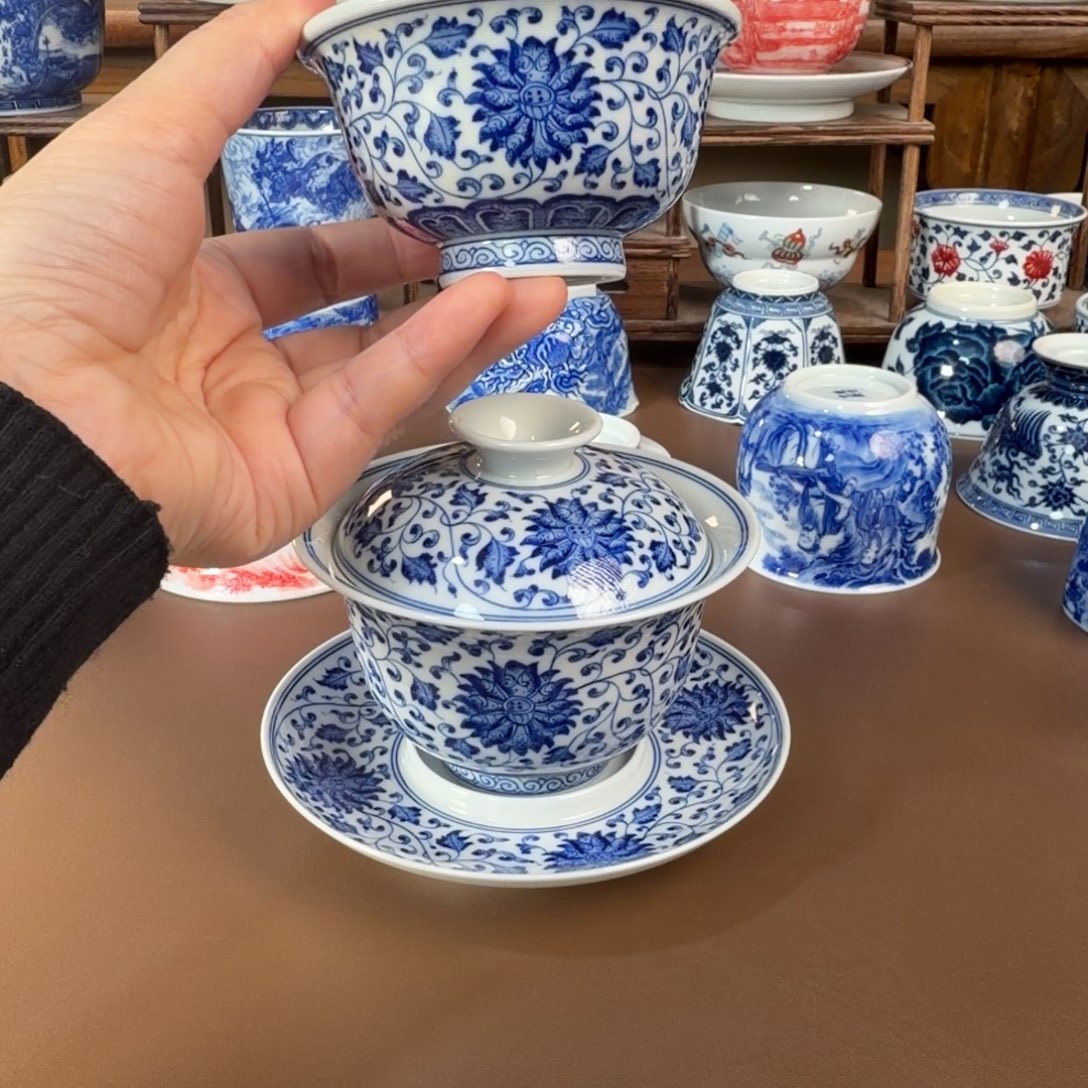 景德镇陶瓷手工手绘