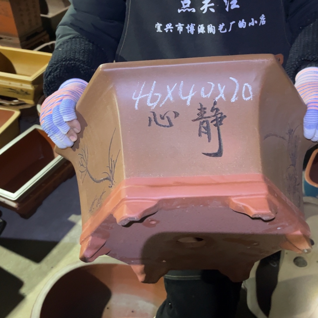 紫砂花盆盆景艺术